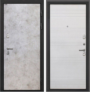 Товар Дверь Интекрон Сицилия Remix (фурнитура хром) Мрамор светлый DIS007192